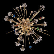 Constellation 30-Light 47" Chandelier in Gold