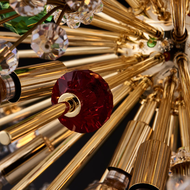 Constellation 30-Light 47" Chandelier in Gold