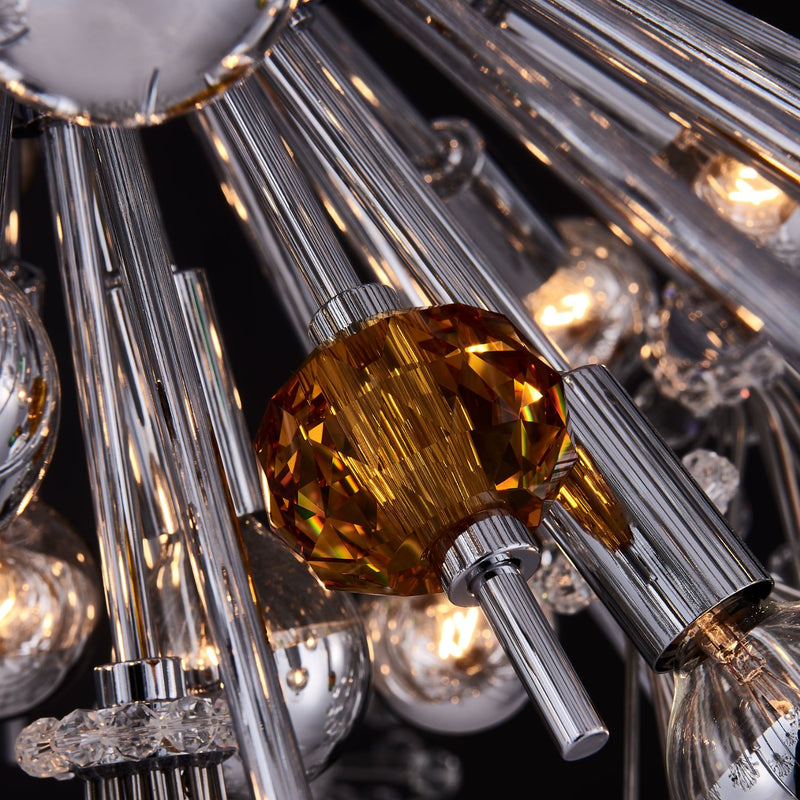 Constellation 46-Light Chandelier in Polished Chrome