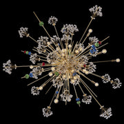 Constellation 46-Light Chandelier in Gold