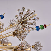 Constellation 46-Light Chandelier in Gold