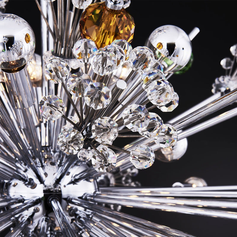 Constellation 50-Light Foyer Chandelier in Polished Chrome