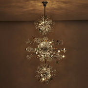 Constellation 50-Light Foyer Chandelier in Polished Chrome