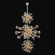 Constellation 50-Light Foyer Chandelier in Gold