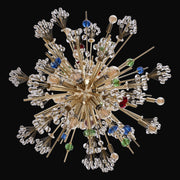 Constellation 50-Light Foyer Chandelier in Gold