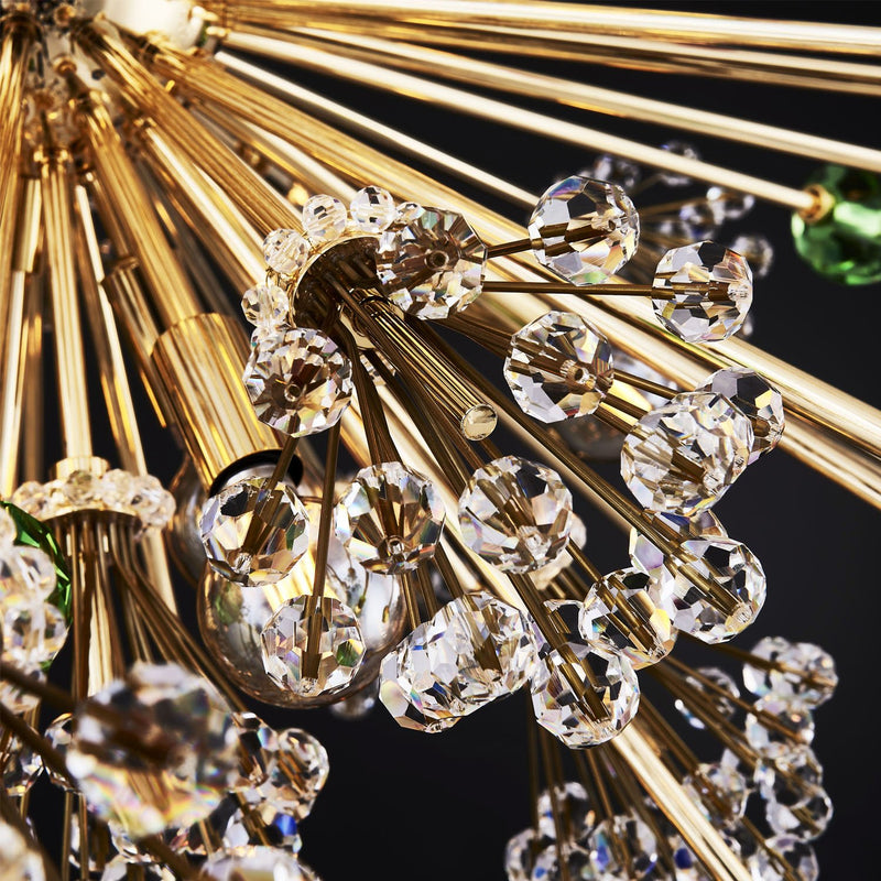Constellation 50-Light Foyer Chandelier in Gold