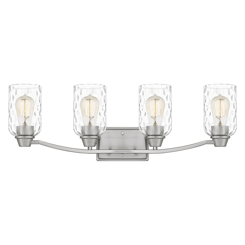 Acacia 4-Light Bath Vanity Light in Brushed Nickel
