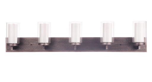 Texture 5 Light 42" Vanity in Natural Iron/Vintage Iron