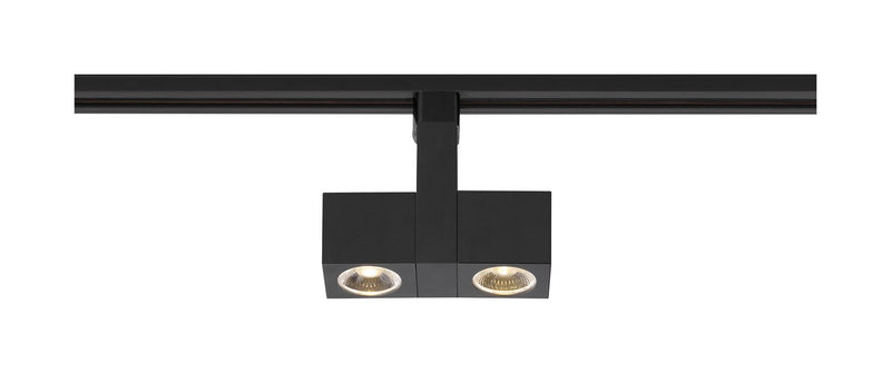 6.75" High-Output H-Type LED Track Head in Black