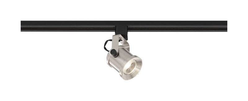 2.75" H-Type LED Track Head, 6.25" Projection in Brushed Nickel