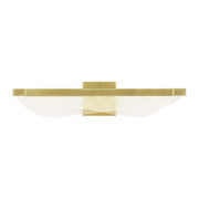 Nyra 25 Bath Vanity Light in Plated Brass