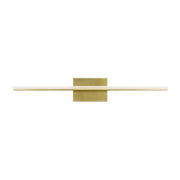 Span 36 Bath Vanity Light in Direct and Indirect Plated Brass