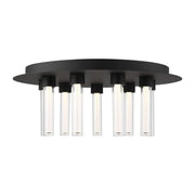 Kola 22 Flush Mount in Nightshade Black
