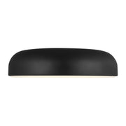 Kosa 18 Flush Mount in Nightshade Black