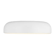 Kosa 18 Flush Mount in Matte White Integrated