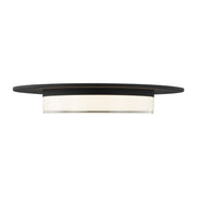 Sen 17 Flush Mount in Nightshade Black