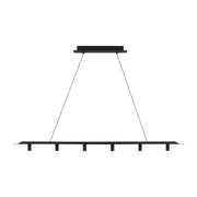 Ponte 50 Linear Pendant in Nightshade Black