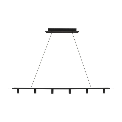 Ponte 50 Linear Pendant in Nightshade Black