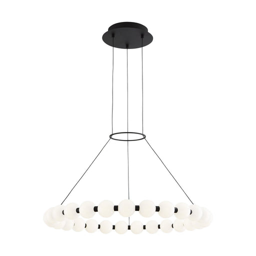 Orbet 30 Chandelier in Nightshade Black