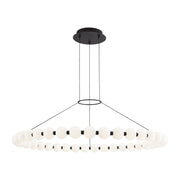 Orbet 42 Chandelier in Nightshade Black