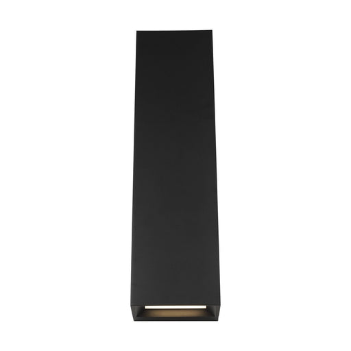 Pitch 19 Outdoor Wall Sconce in Black