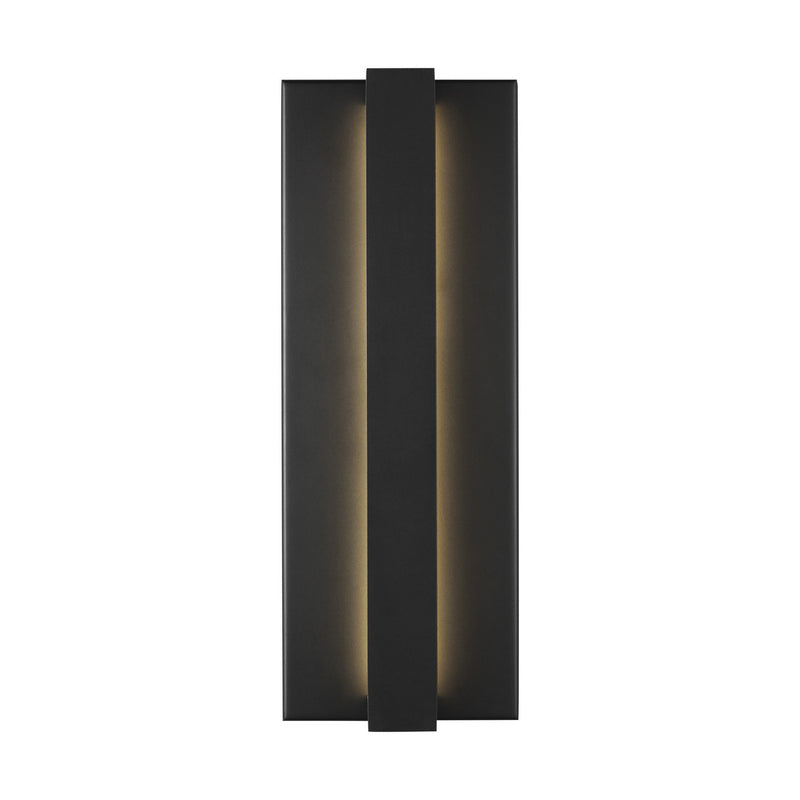 Windfall 16 Outdoor Wall Sconce in Black