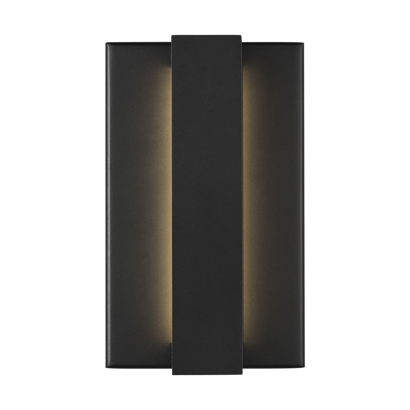Windfall 8 Outdoor Wall Sconce in Black