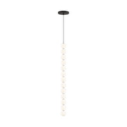 Orbet 13-Light Pendant in 13-Light Nightshade Black