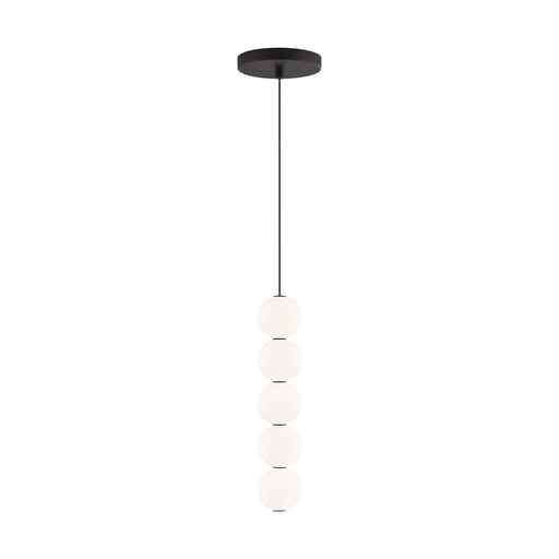 Orbet 5-Light Pendant in 5-Light Nightshade Black