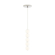 Orbet 5-Light Pendant in 5-Light Polished Nickel