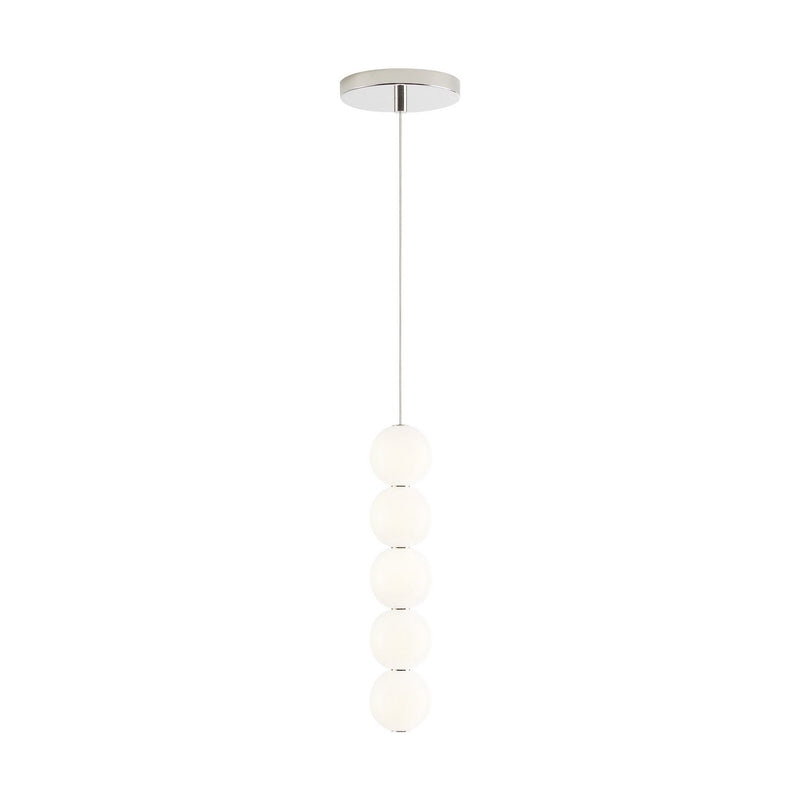 Orbet 5-Light Pendant in 5-Light Polished Nickel