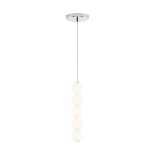 Orbet 5-Light Pendant in 5-Light Polished Nickel