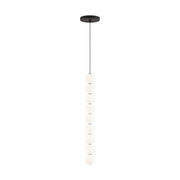 Orbet 9-Light Pendant in 9-Light Nightshade Black