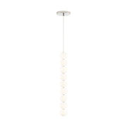 Orbet 9-Light Pendant in 9-Light Polished Nickel