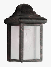 Vista 8.5" Outdoor Pocket Lantern in Rust
