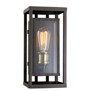 Showcase 13.5" Outdoor Wall Lantern in Rubbed Oil Bronze