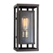 Showcase 1-Light Wall Lantern in Rubbed Oil Bronze / Antique Brass