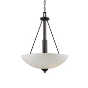 Mod Pod 3-Light 15.75" Bowl Pendant in Rubbed Oil Bronze