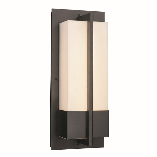 Venue LED Wall Sconce in Black with Acrylic Glass