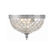 Radley 2 Light 10" Flush Mount in Polished Chrome