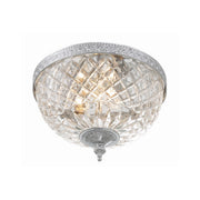 Radley 2 Light 10" Flush Mount in Polished Chrome