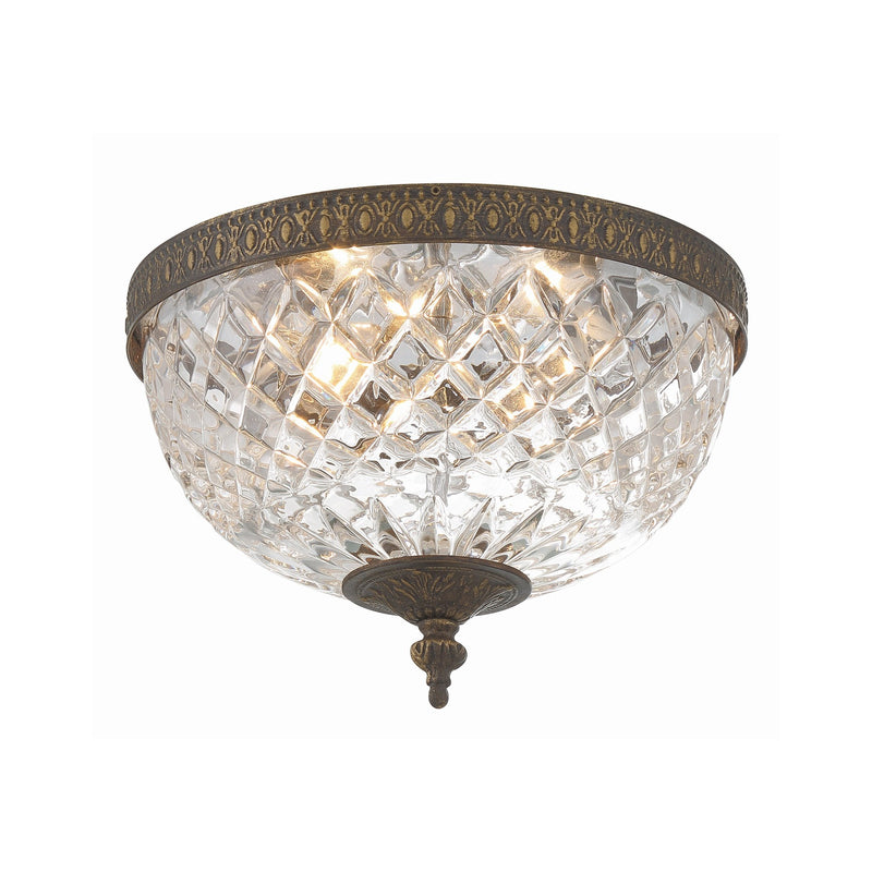 Radley 2 Light 10" Flush Mount in English Bronze