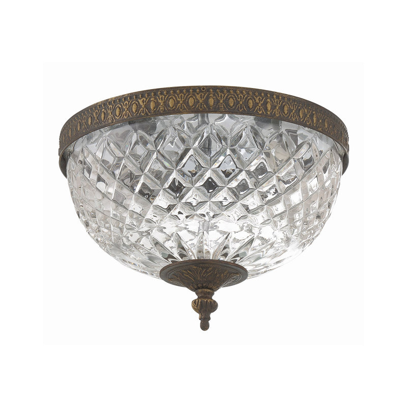Radley 2 Light 10" Flush Mount in English Bronze