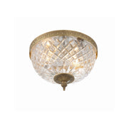 Radley 2 Light 10" Flush Mount in Olde Brass