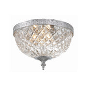 Radley 3 Light 12" Flush Mount in Polished Chrome