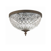 Radley 3 Light 12" Flush Mount in English Bronze