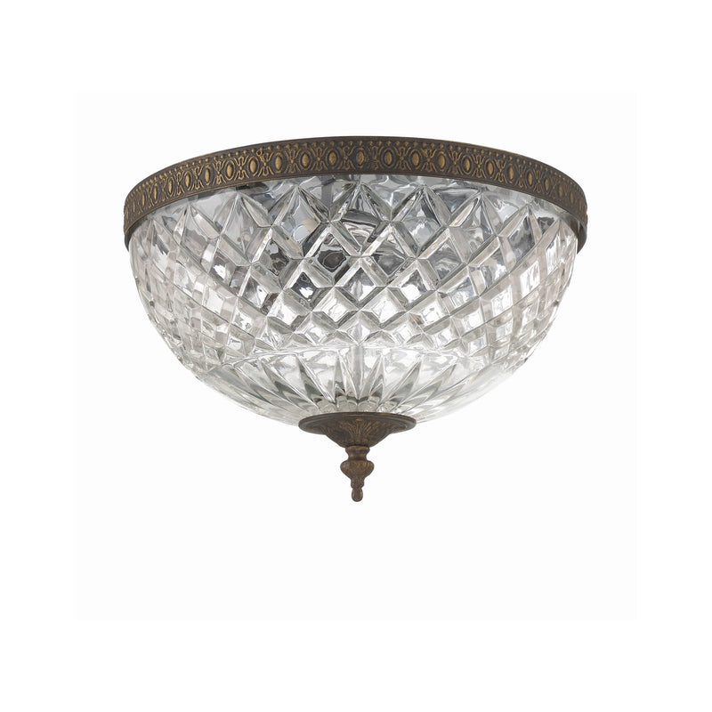 Radley 3 Light 12" Flush Mount in English Bronze
