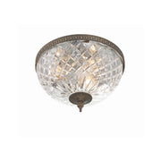 Radley 3 Light 12" Flush Mount in English Bronze