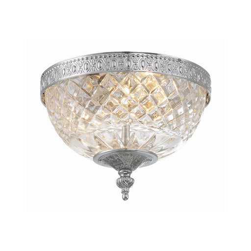 Radley 2 Light 8" Flush Mount in Polished Chrome