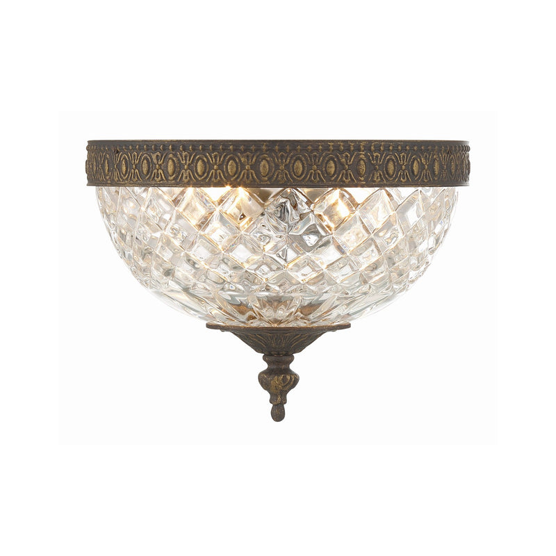 Radley 2 Light 8" Flush Mount in English Bronze